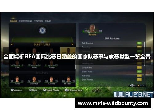 全面解析FIFA国际比赛日涵盖的国家队赛事与竞赛类型一览全景